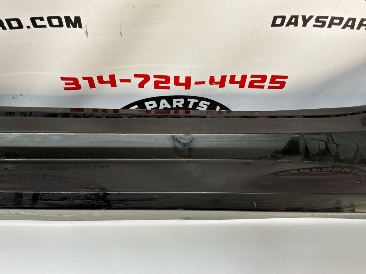 2009 Cadillac CTS-V LH Driver Rocker Molding Side Skirt Panel Black OEM