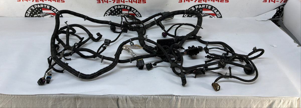 2013 Chevy Camaro ZL1 Engine Bay Head Lamp Light Firewall Wire Wiring Harness OEM