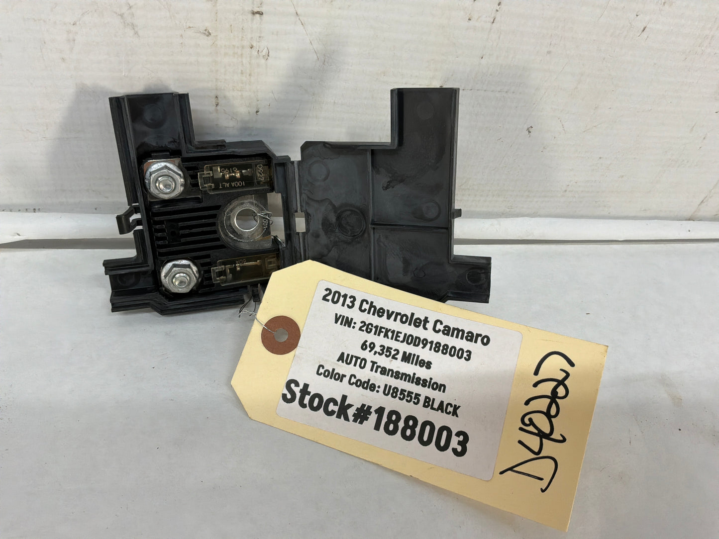 2013 Chevy Camaro Delphi Battery Body Wiring Harness Fuse OEM