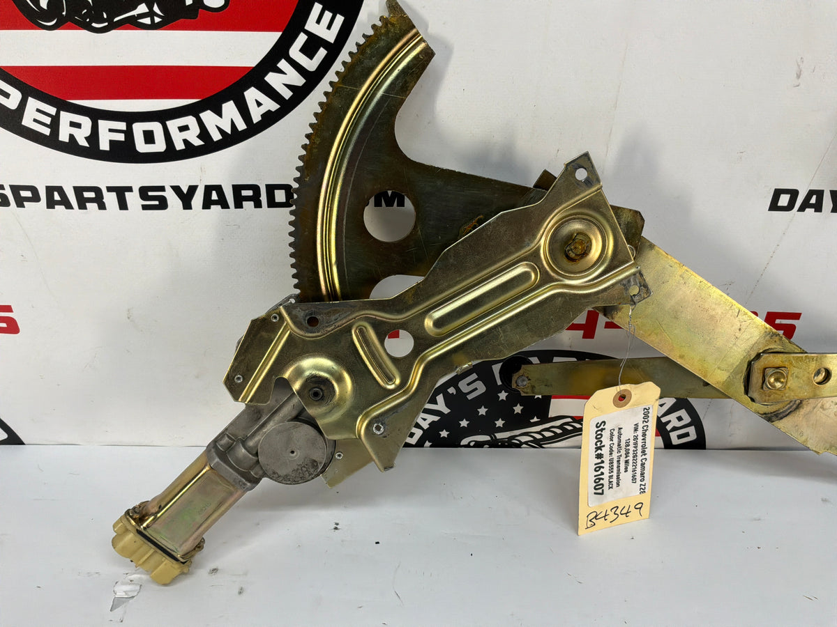 2002 Chevy Camaro Z28 LH Driver Window Regulator Motor OEM