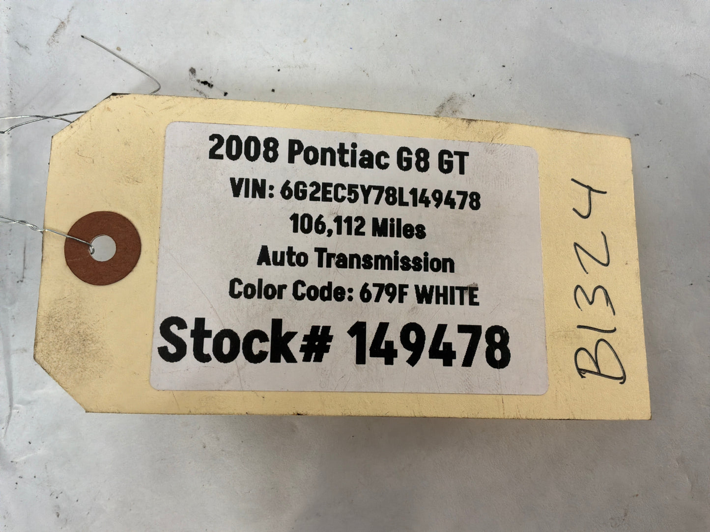 2009 Pontiac G8 GT Hood Latch Assembly OEM