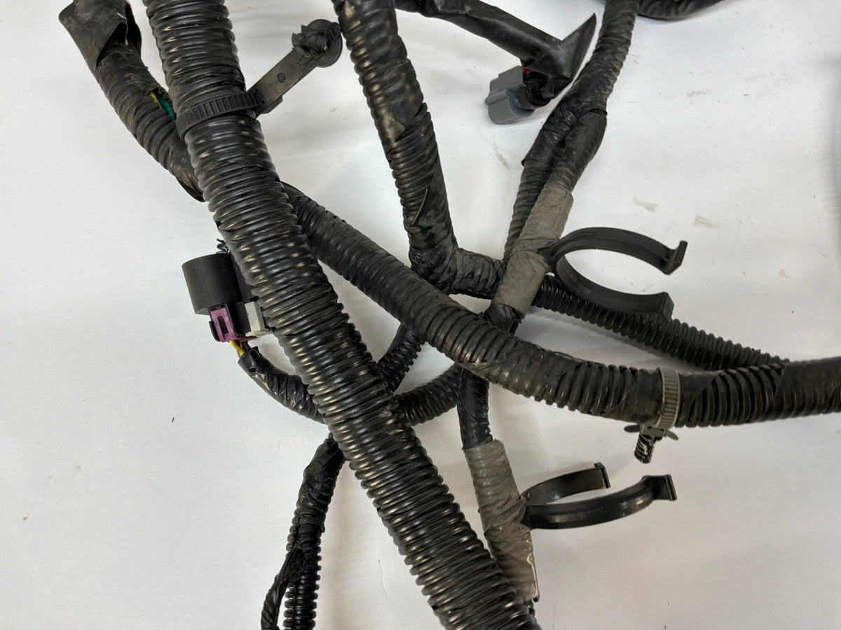 2013 Chevy Camaro ZL1 Engine Bay Head Lamp Light Firewall Wire Wiring Harness OEM
