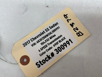 2017 Chevy SS Sedan Heater Air Conditioner HVAC Climate Controls OEM