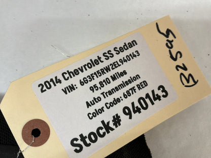 2014 Chevy SS Sedan Rear Interior Package Deck Tray Parcel Shelf Trim Cover OEM