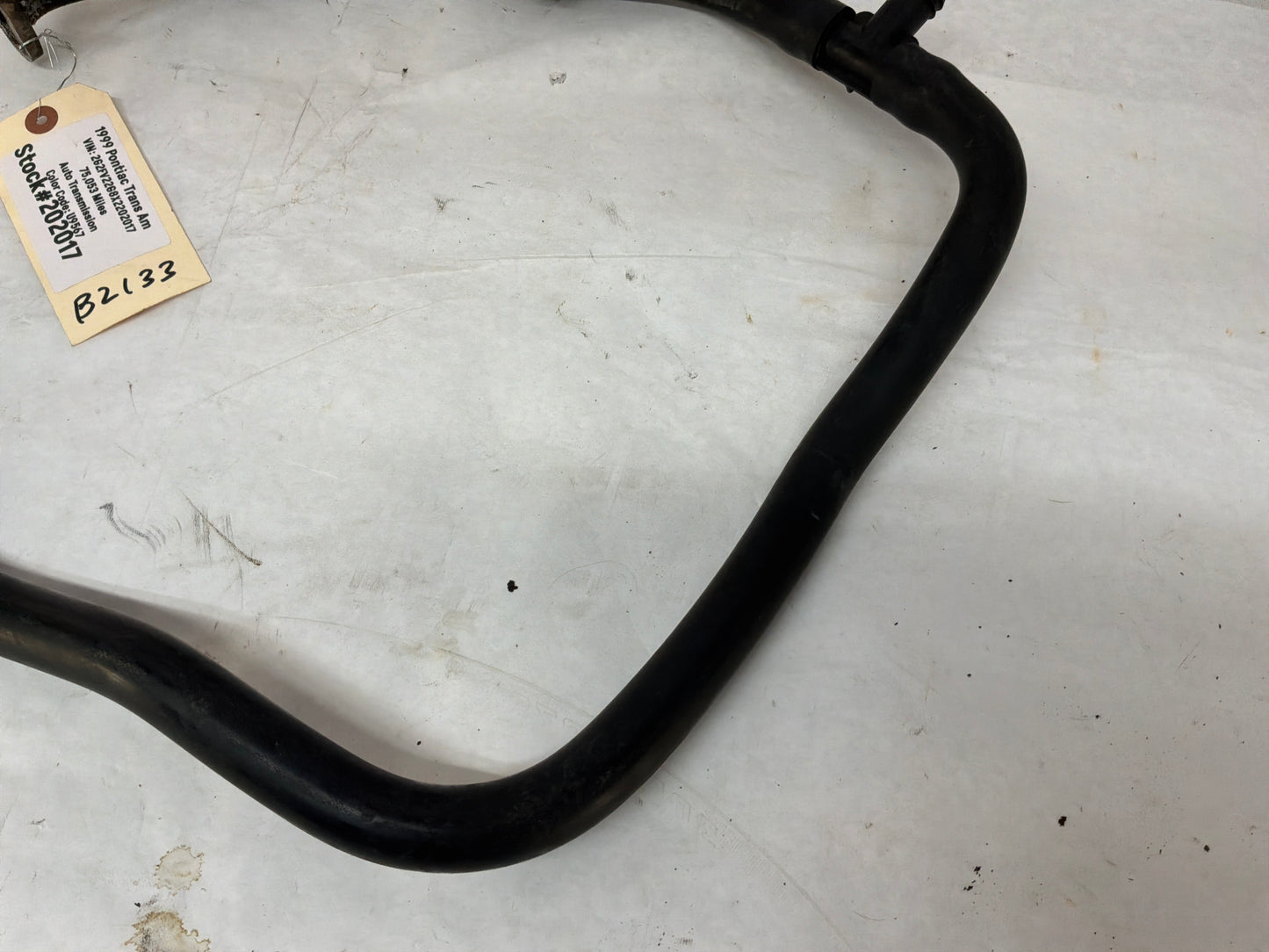 1999 Pontiac Trans Am WS6 Air Pump Line Hose Assembly OEM