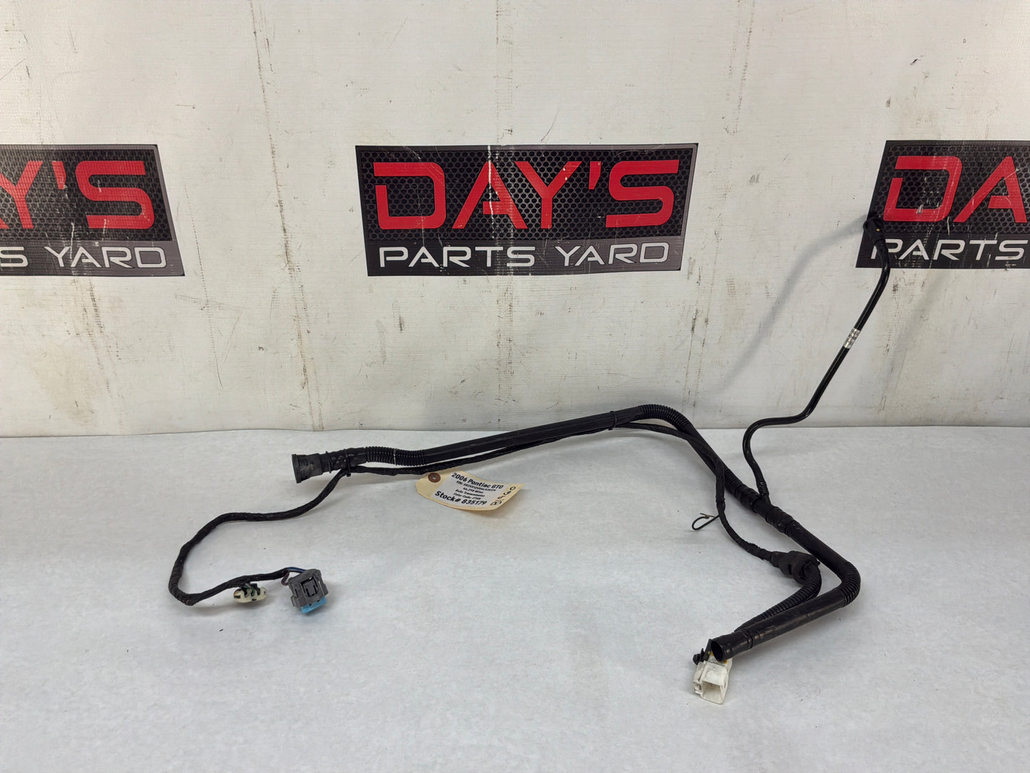 2006 Pontiac GTO Fuel Gas Tank Pump Wire Wiring Harness EVAP Hose Line Tube Pipe OEM
