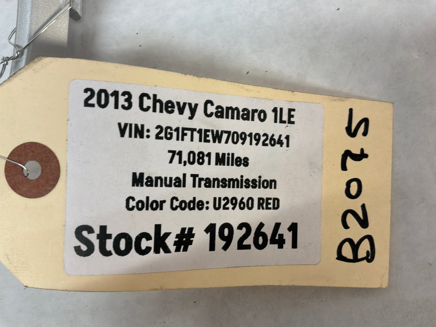 2013 Chevy Camaro 1LE Speedometer Gauge Bezel Trim OEM