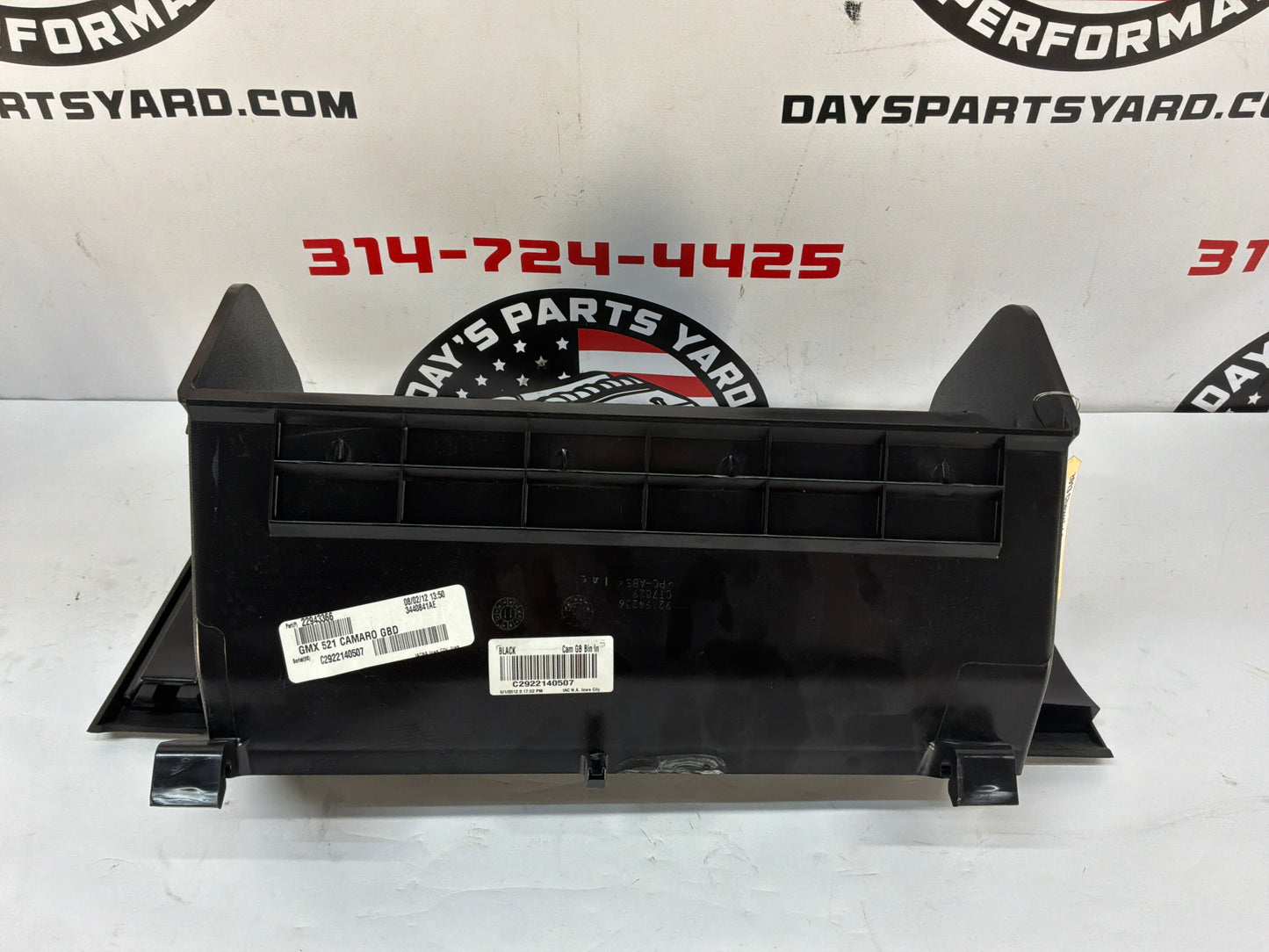 2013 Chevy Camaro ZL1 Glove Box Compartment OEM