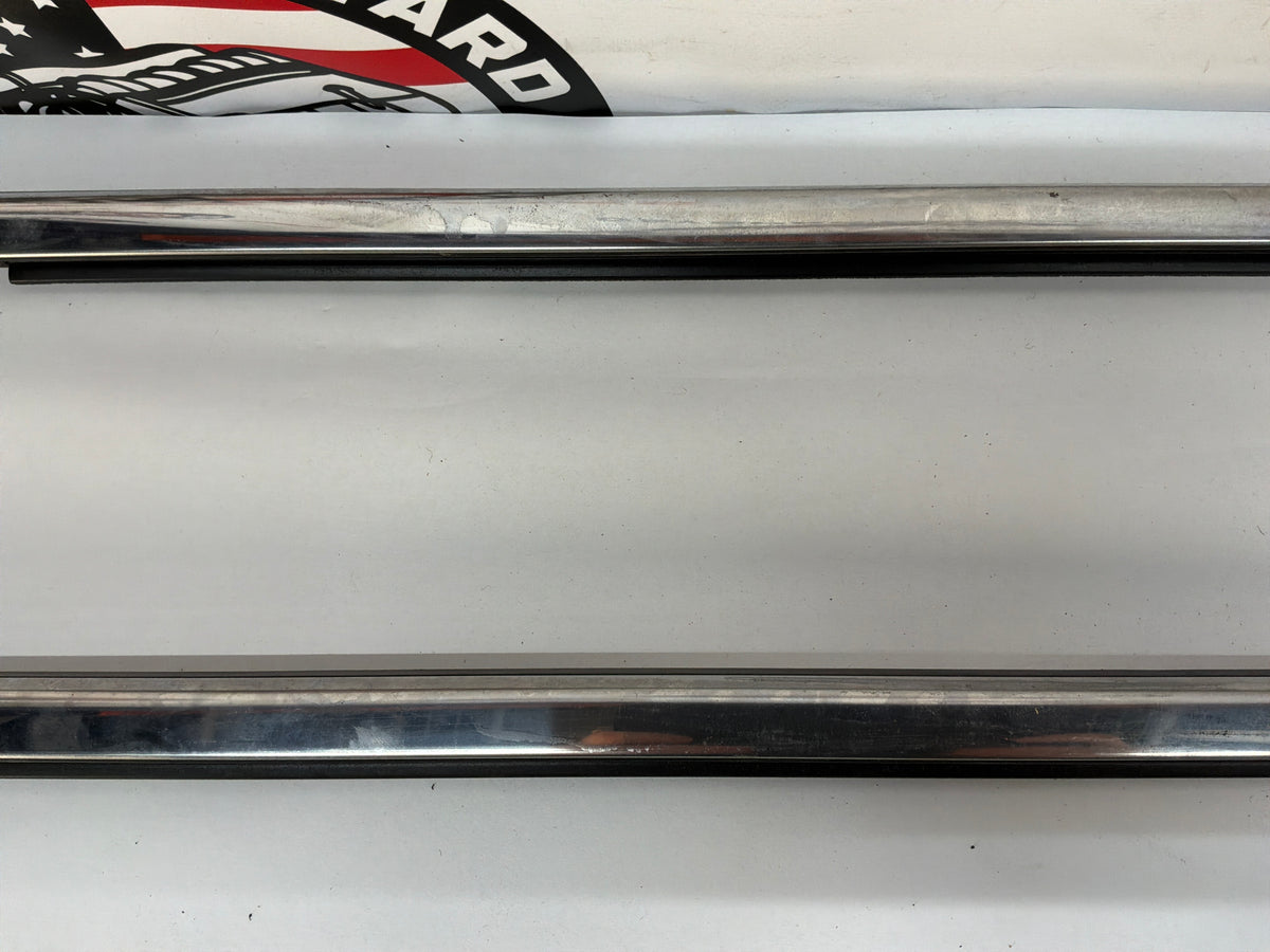 2009 Cadillac CTS-V Front & Rear Door Window Belt Molding Trim OEM