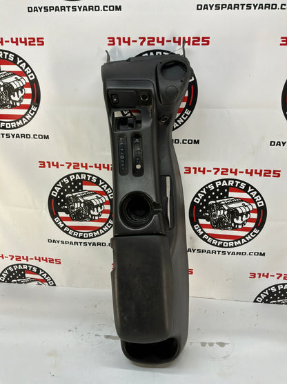 2002 Chevy Camaro Z28 Complete Center Console Arm Rest Assembly Black Ebony OEM