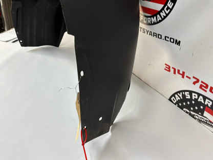 2009 Cadillac CTS-V RH Passenger Rear Fender Wheel House Well Liner OEM