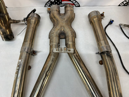 1999 Chevy C5 Corvette LG Motorsports Long Tube Exhaust Headers X Pipe