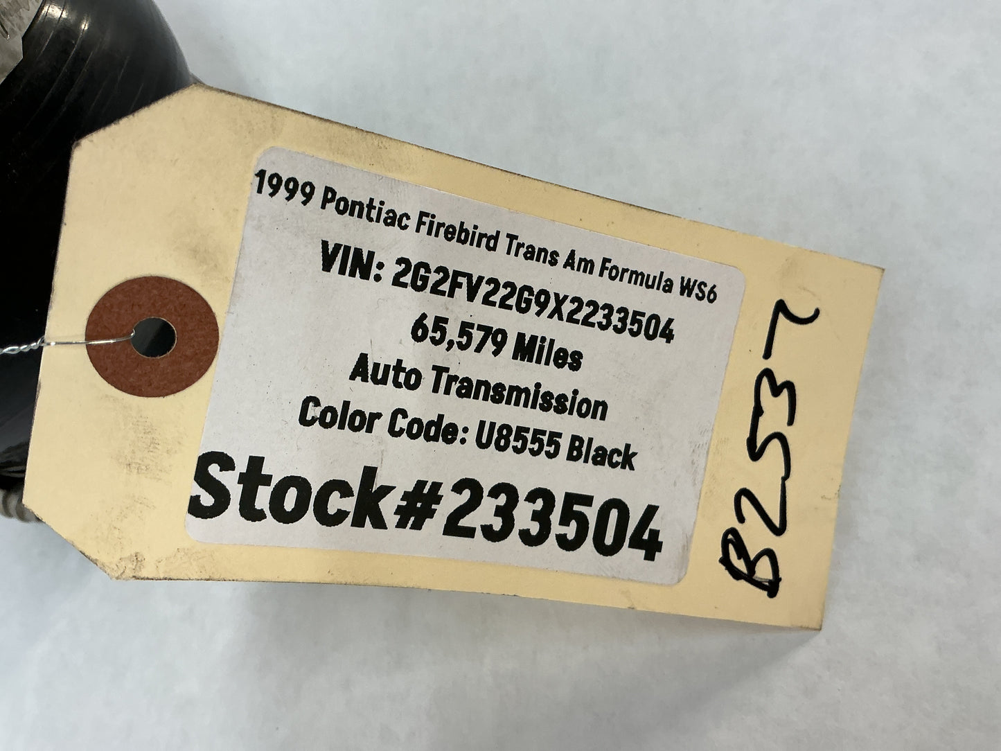 1999 Pontiac Firebird Trans Am Formula WS6 Smooth Bellow Intake Coupler
