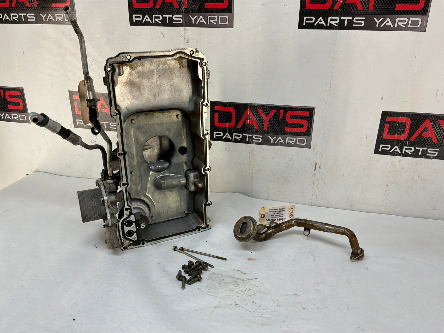 Oil pan w pick up tube - Day's Parts Yard