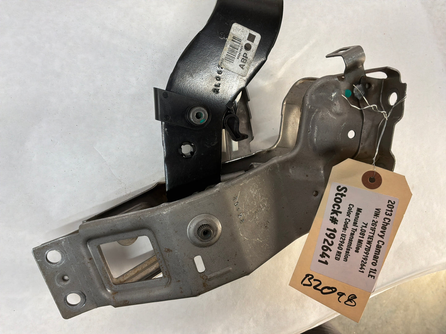 2013 Chevy Camaro 1LE Manual Transmission Pedal Brake Clutch Master Cylinder Assembly OEM