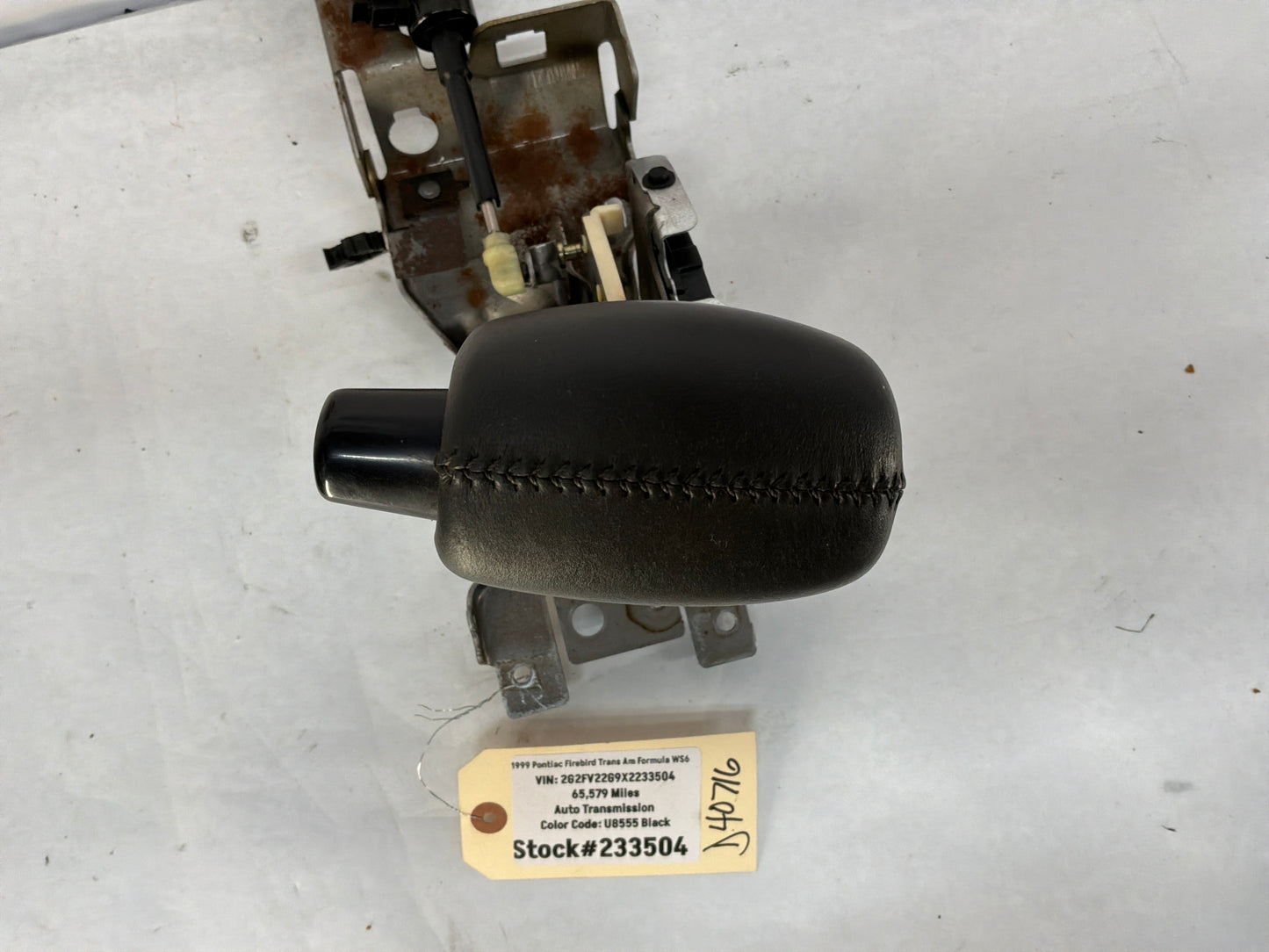 1999 Pontiac Firebird Trans Am Formula WS6 Automatic Shifter Gear Selector OEM
