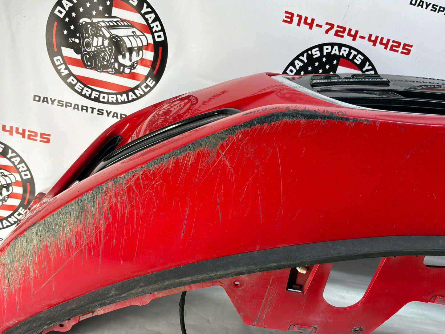 2014 Chevy SS Sedan Complete Front Bumper Fascia Cover Red OEM