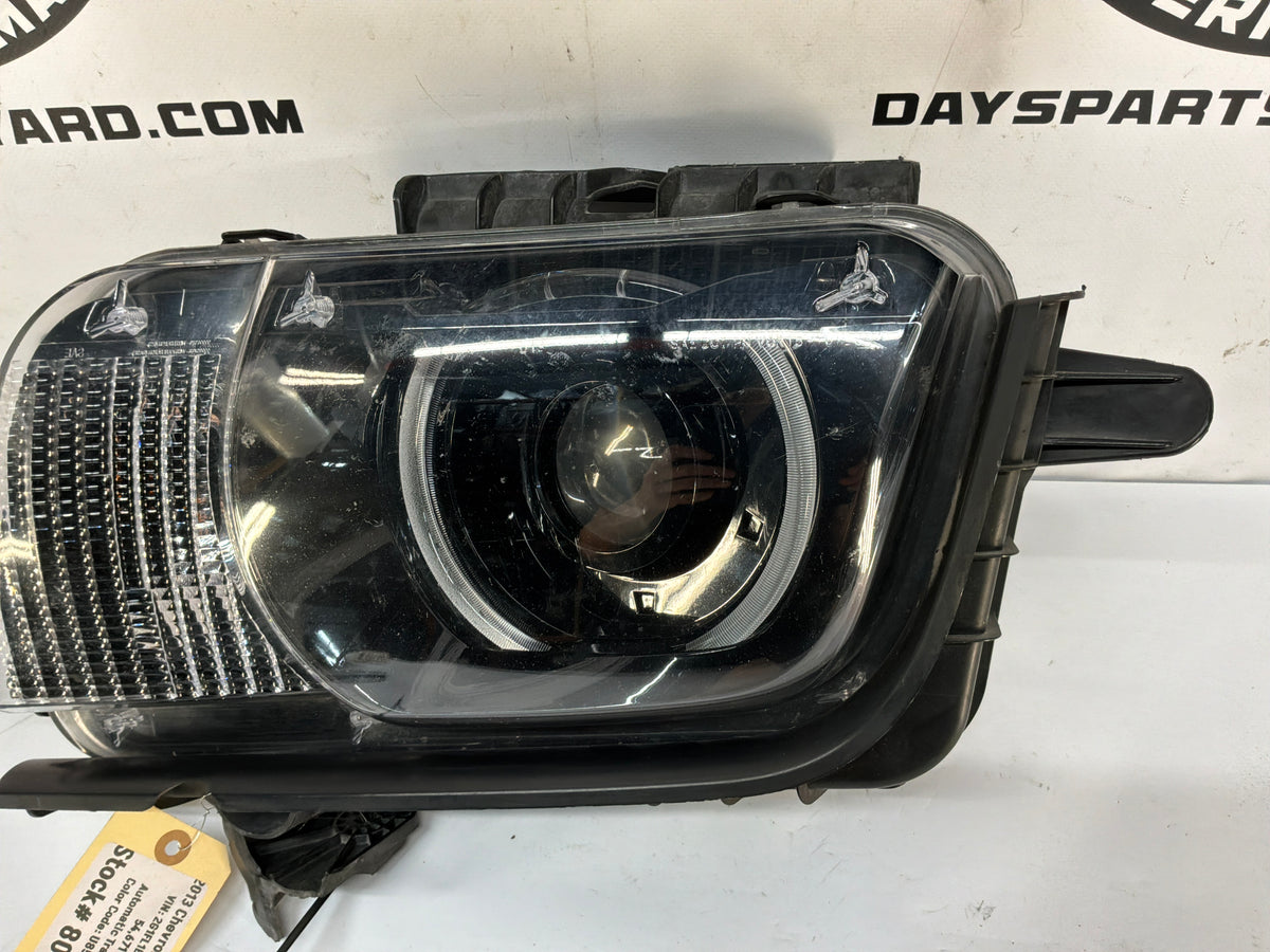 2013 Chevy Camaro ZL1 LH Driver Head Light Headlight Lamp HID Halo OEM