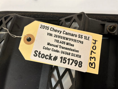 2015 Chevy Camaro SS 1LE Hood Vent Insert w/ Deflector OEM