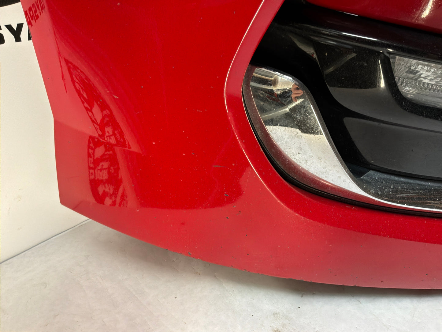 2014 Chevy SS Sedan Complete Front Bumper Fascia Cover Red OEM
