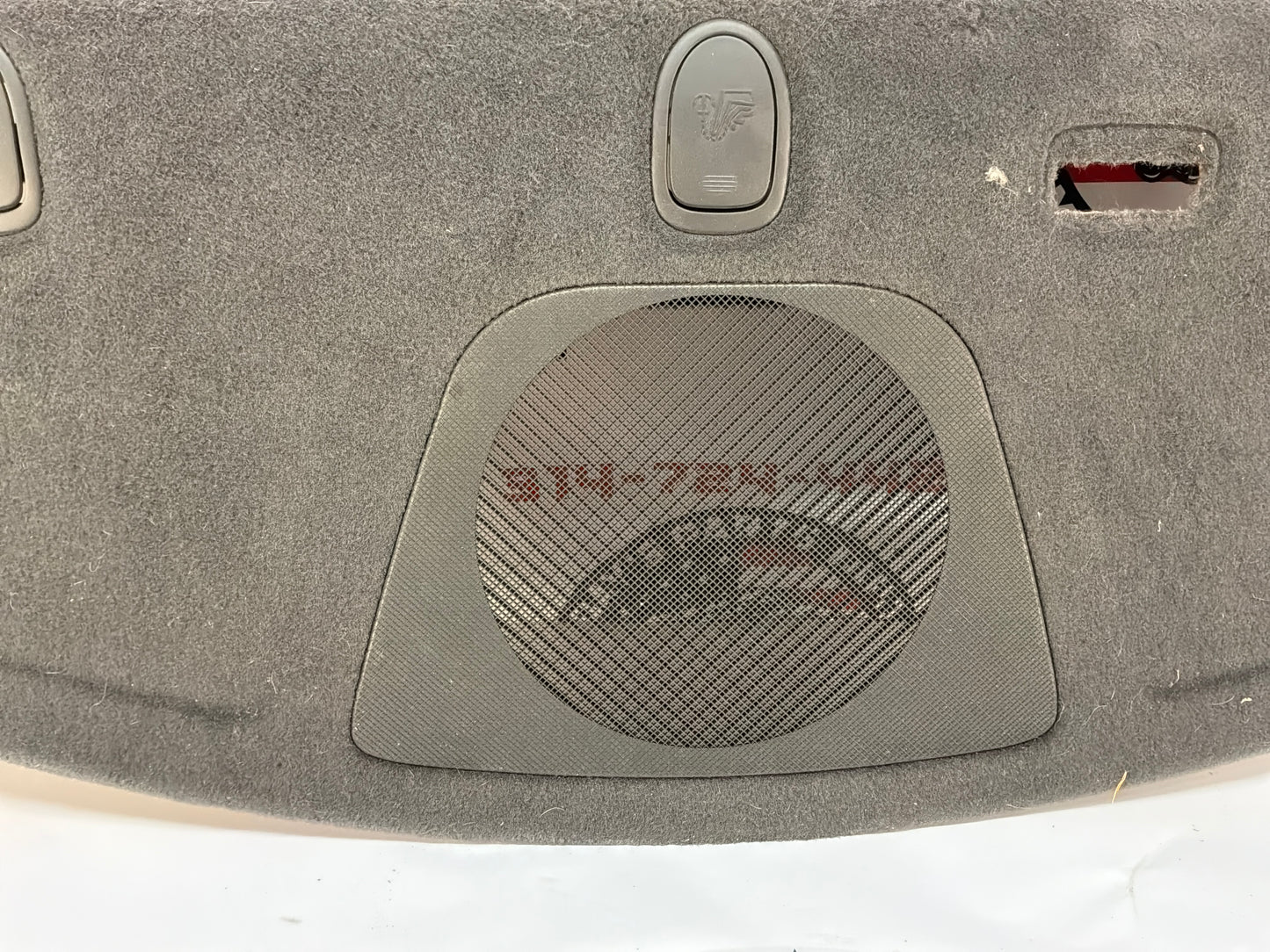 2006 Cadillac CTS-V Rear Window Package Tray Parcel Shelf Panel Trim OEM