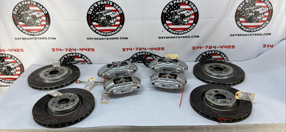 2006 Cadillac CTS-V Front and Rear Brembo Calipers w/ Rotors OEM