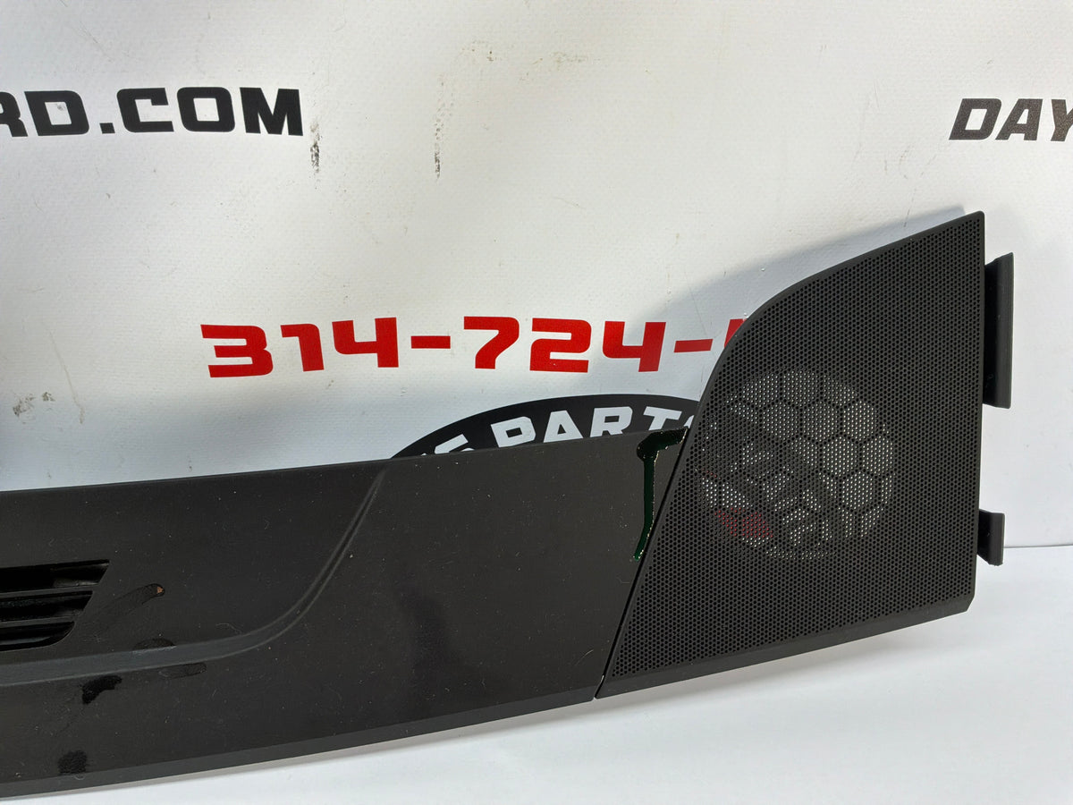 2009 Cadillac CTS-V Dashboard Dash Vent Windshield Defroster Trim Panel Grille OEM