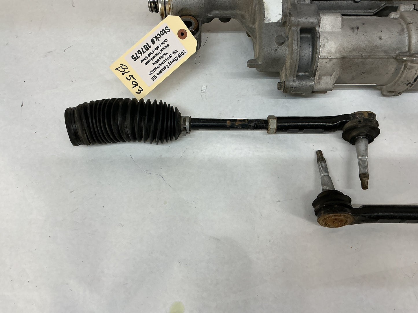 2015 Chevrolet Camaro SS 1LE Electric Power Steering Rack and Pinion OEM