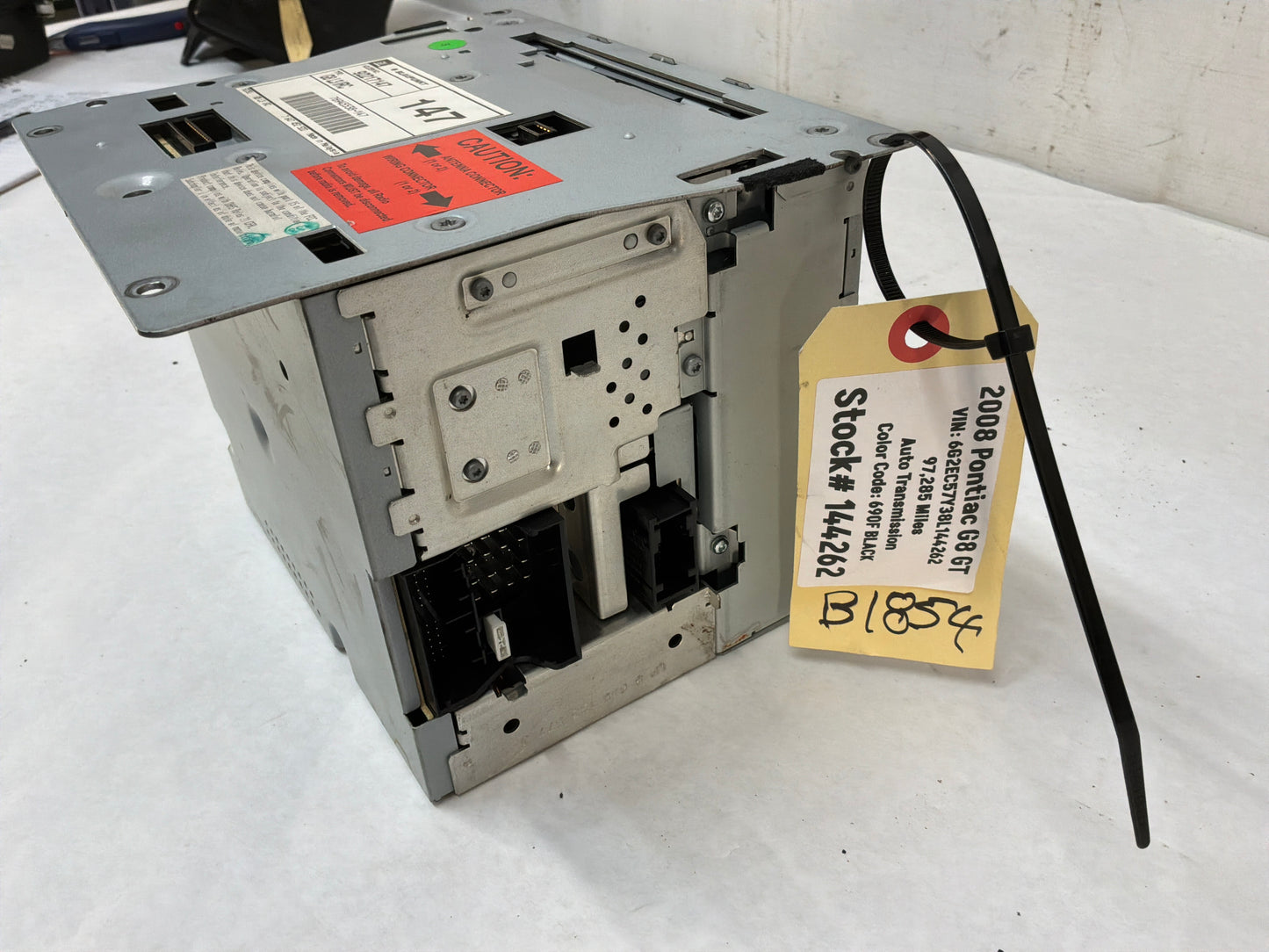 2008 Pontiac G8 GT C/D Radio Receiver Stereo Blaupunkdt Head Unit OEM