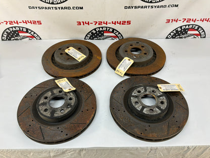 2017 Chevy SS Sedan Front and Rear Rotors OEM