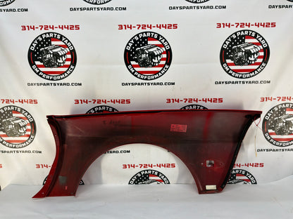 2002 Chevy C5 Corvette Convertible RH Passenger Rear Quarter Fender Red OEM