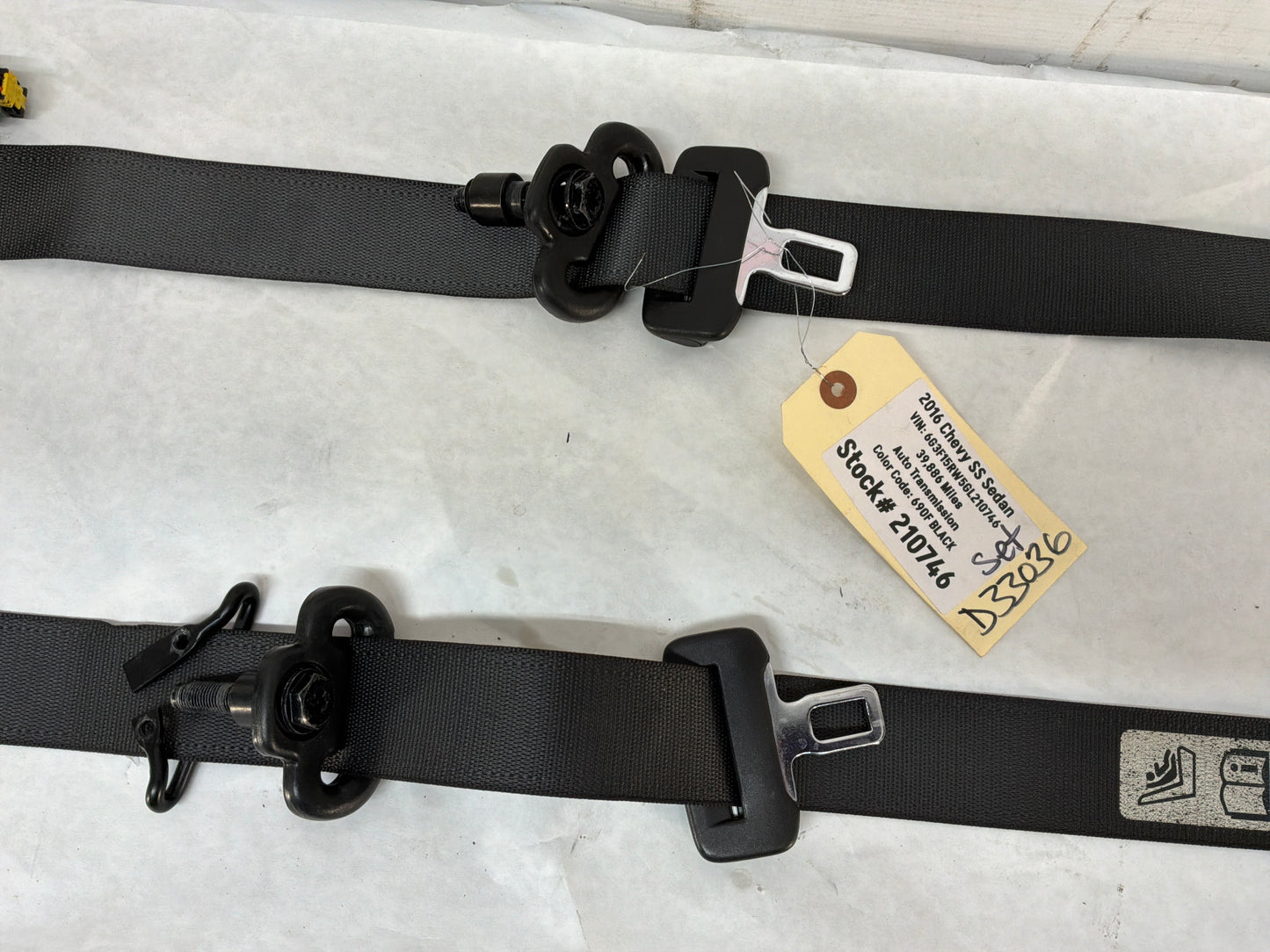 Seatbelts - Day's Parts Yard