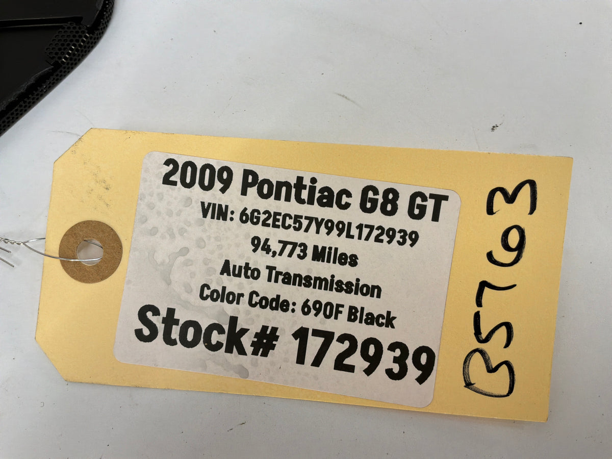 2009 Pontiac G8 GT Dash Speaker Grille Cover OEM - Day's Parts Yard
