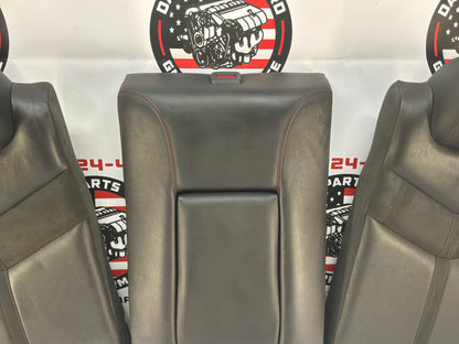 2014 Chevy SS Sedan Seats Fronts and Rears Black Leather Alcantara Suede OEM