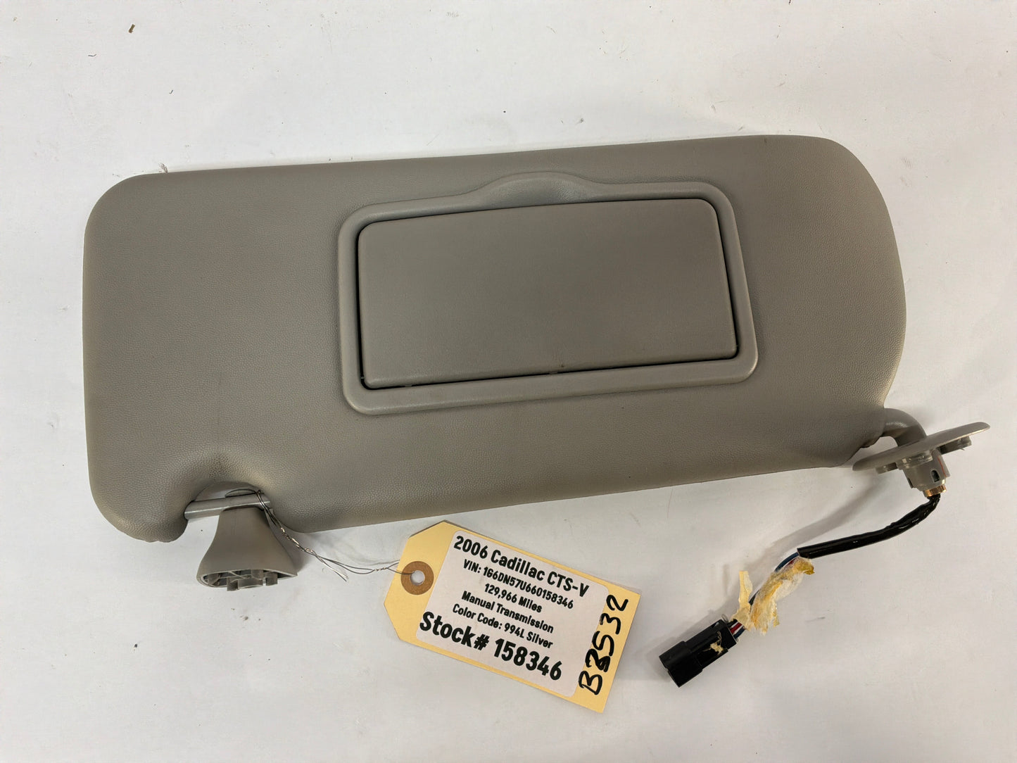 2006 Cadillac CTS-V Sun Visors