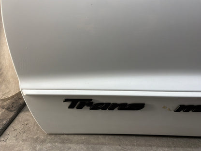 1999 Pontiac Trans Am WS6 LH Driver Exterior Door OEM White