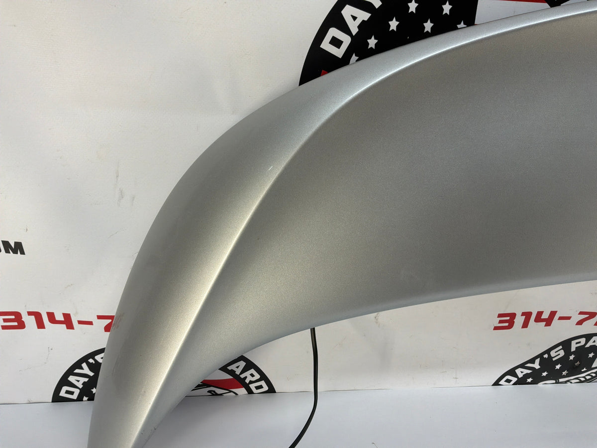 2006 Pontiac GTO Trunk Deck Lid Spoiler Wing OEM Silver