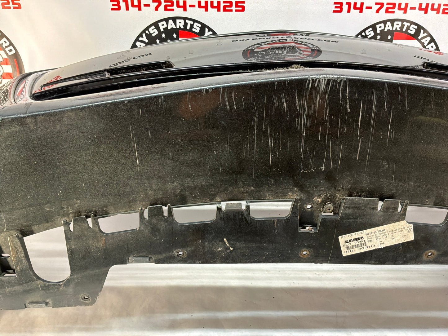 2017 Chevy SS Sedan Complete Front Bumper Fascia Cover Gray OEM