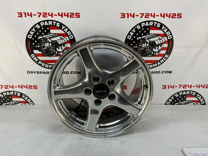 1999 Pontiac Firebird Trans Am Formula WS6 Polished Wheel 17x9