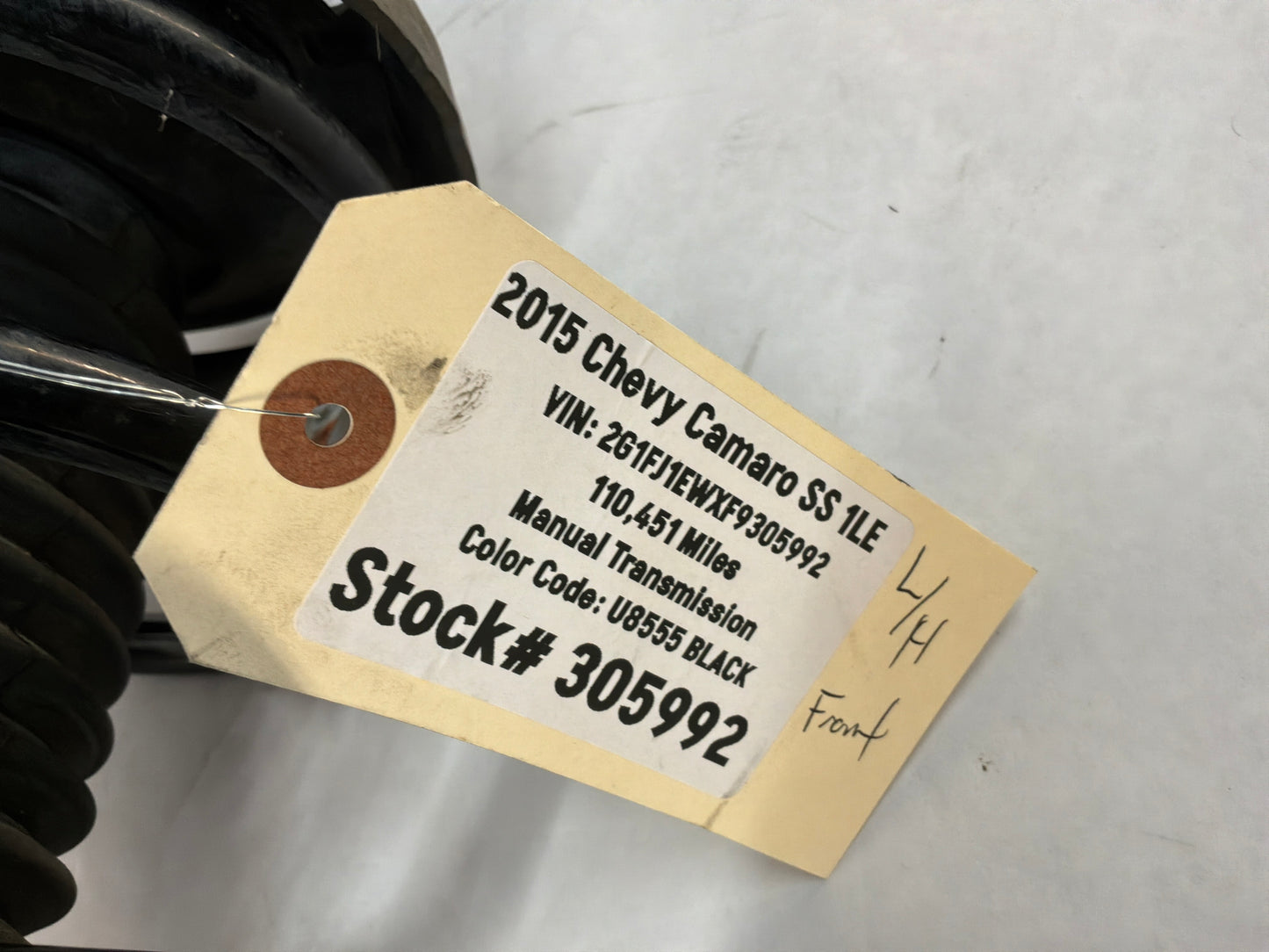 2015 Chevy Camaro SS 1LE LH Driver Front Suspension Shock Strut Assembly OEM