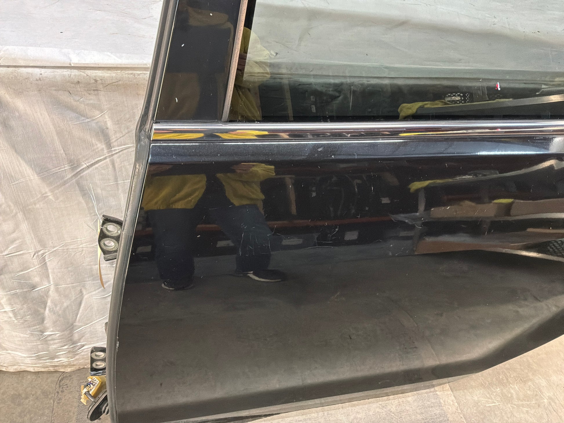 2013 Chevy Caprice PPV LH Driver Rear Exterior Door Black OEM - Day's Parts Yard