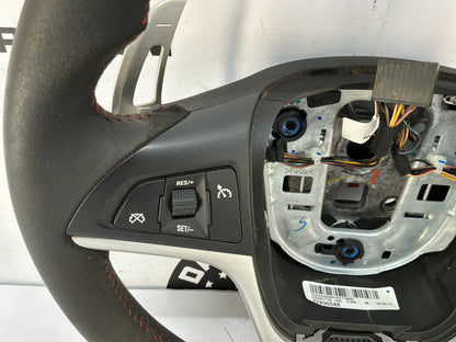 2013 Chevy Camaro ZL1 Steering Wheel w/ Buttons Black Leather OEM