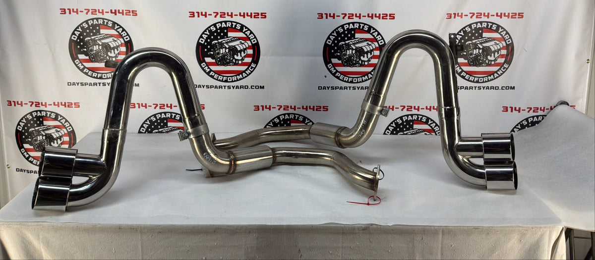 1999 Chevy C5 Corvette BBE Billy Boat Bullet Axle Back Exhaust