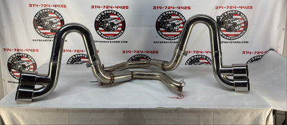 1999 Chevy C5 Corvette BBE Billy Boat Bullet Axle Back Exhaust