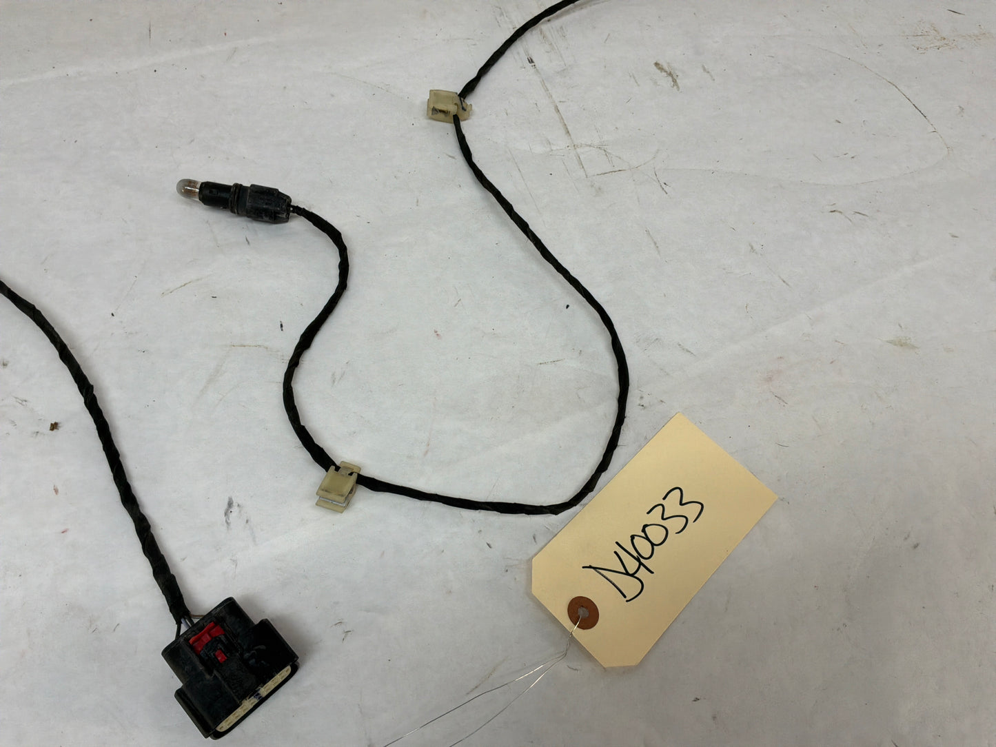 2016 Chevy Caprice PPV Front Bumper Fog Light Lamp Wire Wiring Harness OEM