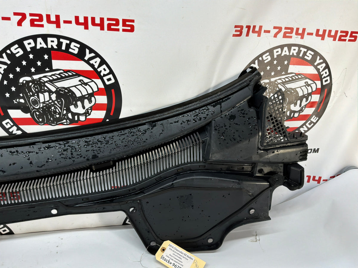 2014 Chevy SS Sedan Windshield Wiper Cowl Grille Panel OEM