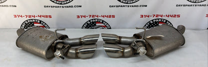 2013 Chevy Camaro 1LE RH & LH NNP Exhaust Mufflers OEM