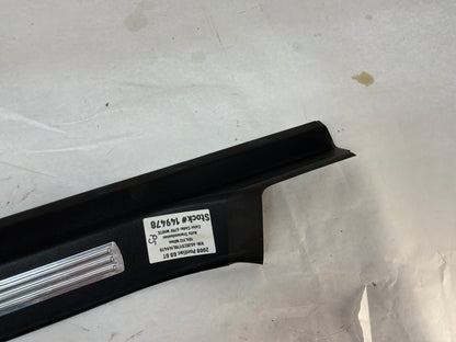 2008 Pontiac G8 GT RH Passenger Front Door Sill Kick Panel Scuff Plate OEM