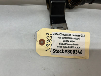 2014 Chevy Camaro ZL1 Automatic Driveshaft Drive Propeller Shaft OEM 38K Miles