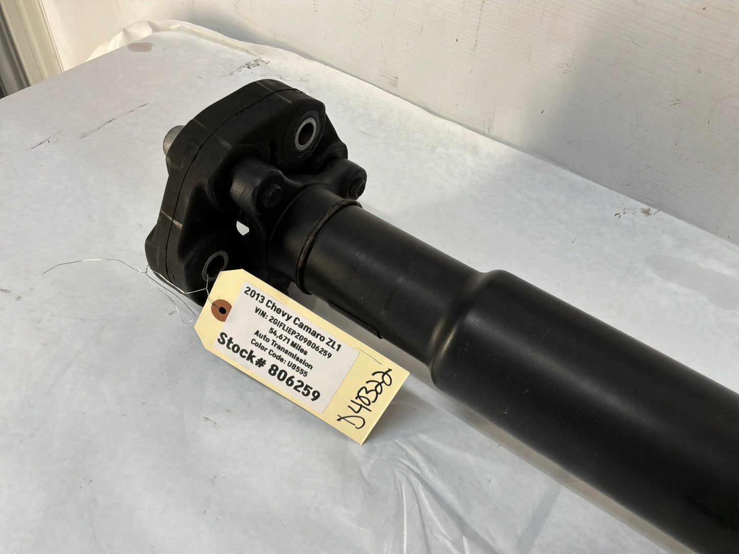 2013 Chevy Camaro ZL1 Driveshaft Drive Propeller Shaft Line OEM